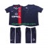 Camisola AC Milan 2001 Retro Criança Equipamento Primeiro 2002 Manga Curta